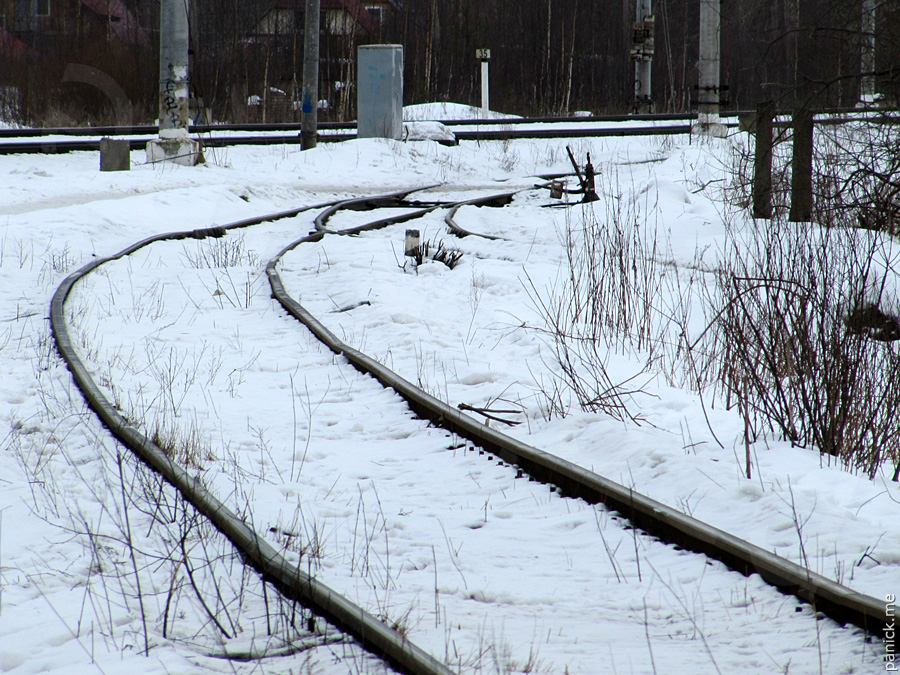 Станция Старый Петергоф, подъездной путь Станция Старый Петергоф, подъездной путь
