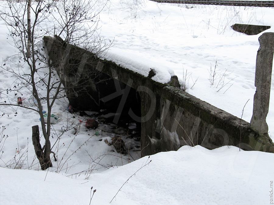 мост ОРАНЭЛы возле платформы Университет Мост ОРАНЭЛы возле платформы Университет